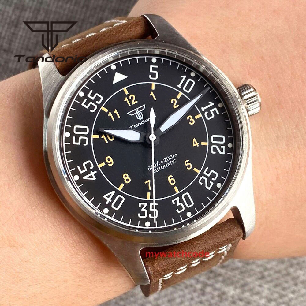 Tandorio CUSN8 Bronze/Stainles - Automatic Pilot Watch 评论和价格