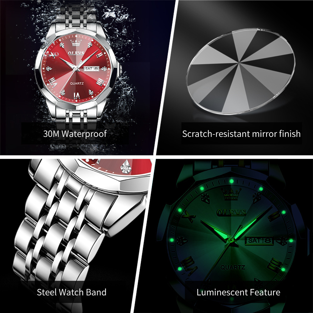OLEVS Brand Original Business  - Luxury Watch Affordable 评论和价格