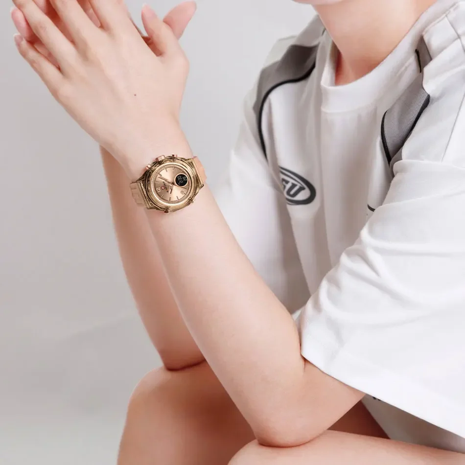 NAVIFORCE NF7109 Quartz Watch  - Luxury Watch For Girls 评论和价格