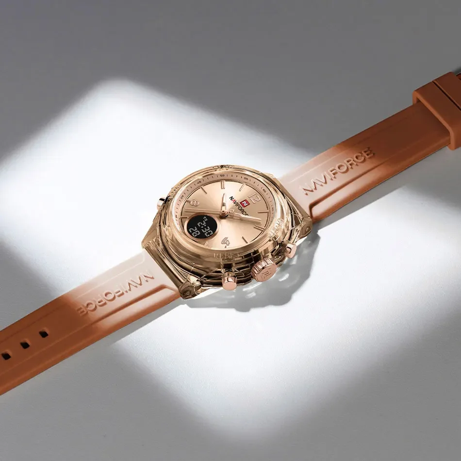 NAVIFORCE NF7109 Quartz Watch  - Luxury Watch For Girls 评论和价格