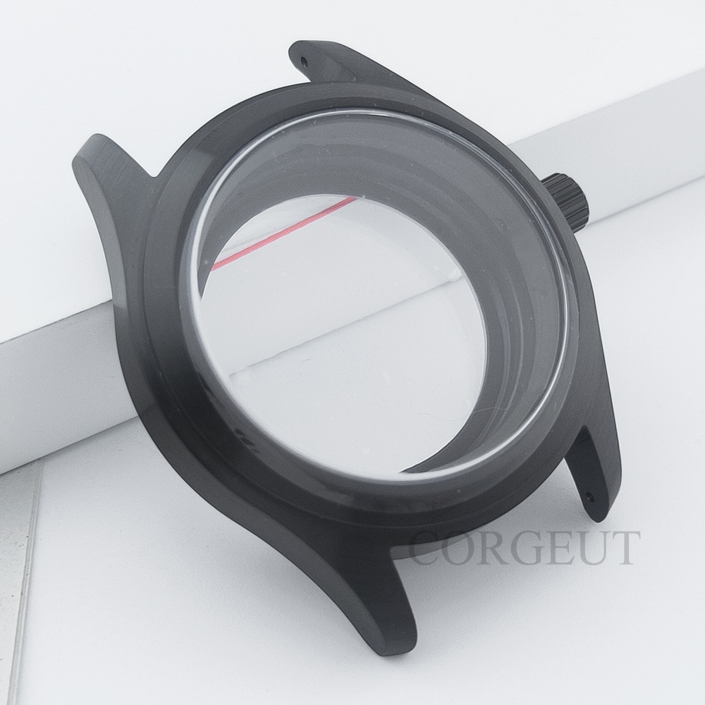 PVD Black Pilot NH35 36MM/39MM - Exhibition Caseback 评论和价格