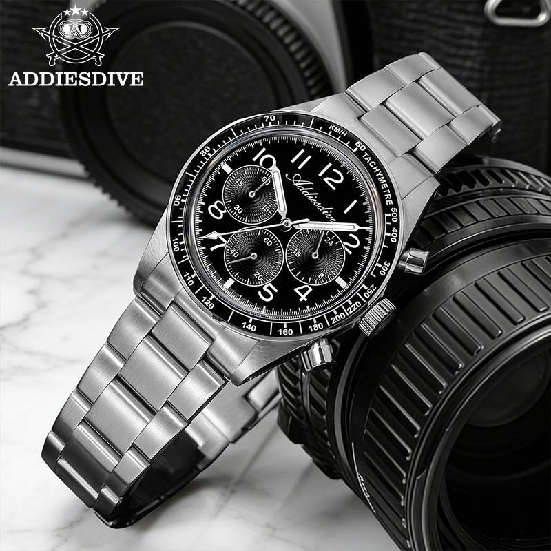 ADDIESDVIE 2026 Men's Chronogr - Luxury Watch Second Hand 评论和价格