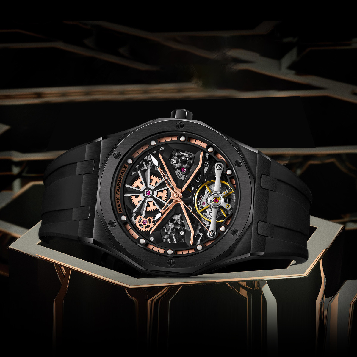 Mark Fairwhal Fashion Tourbill - Automatic Pilot Watch 评论和价格