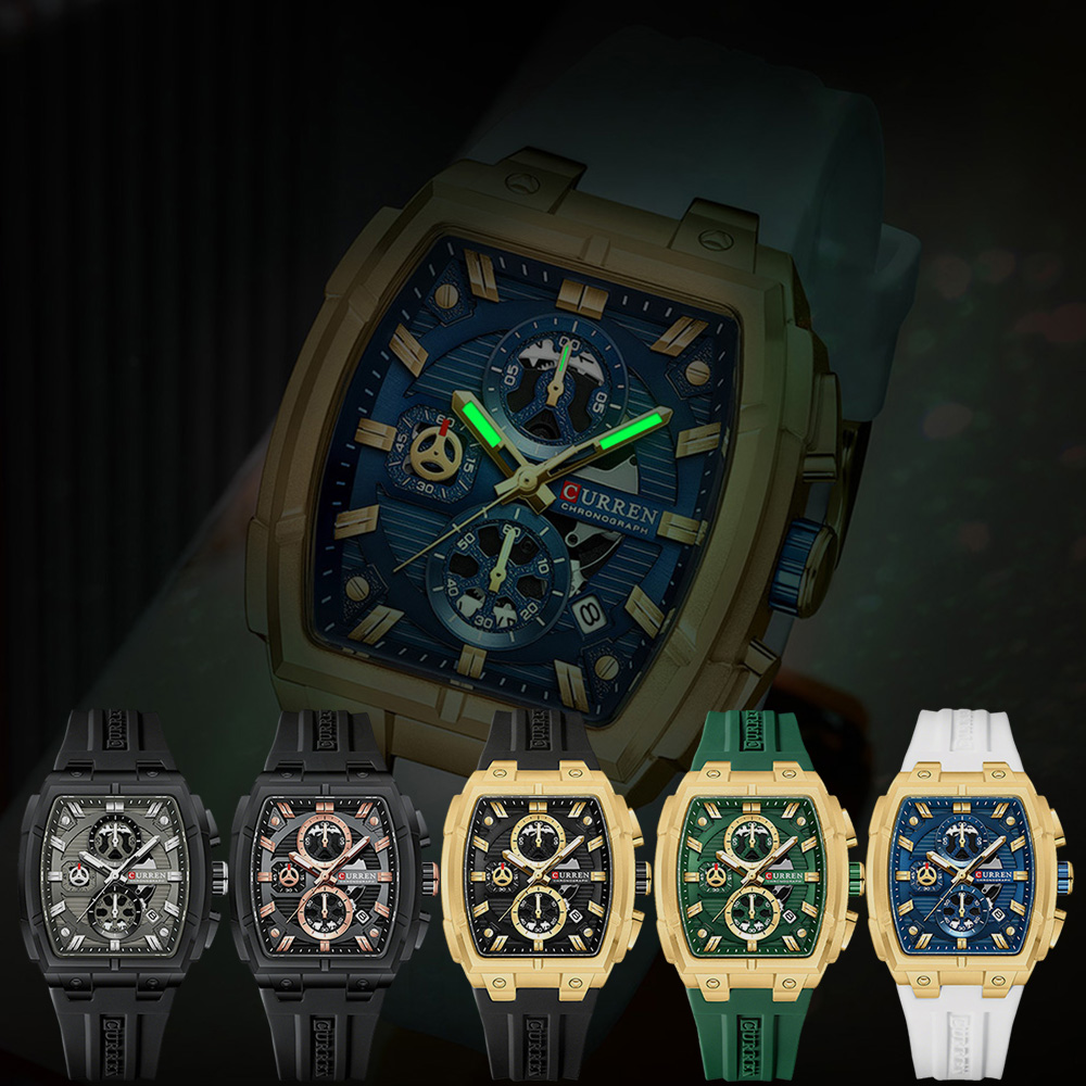 CURREN Luxury Vintage Watch fo - Luxury Watch With Bracelet 评论和价格