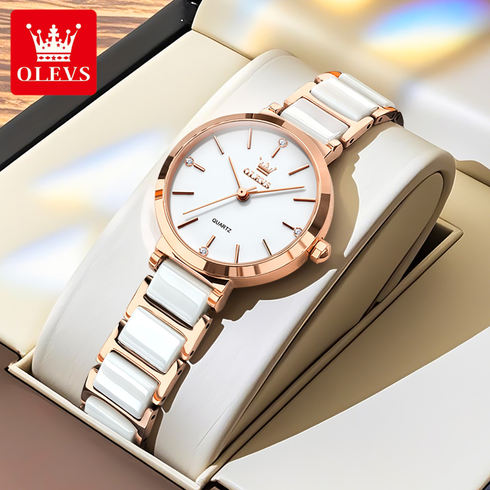 OLEVS Women Watch 5877 Luxury  - Luxury Watch For Girls 评论和价格
