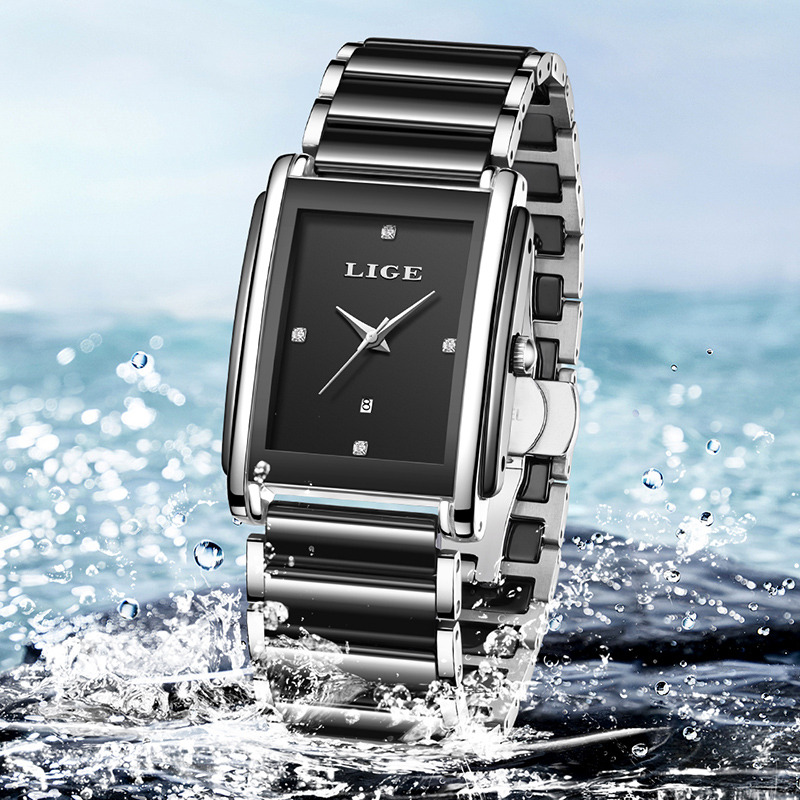 LIGE New Luxury Women Watches  - Luxury Watch For Girls 评论和价格