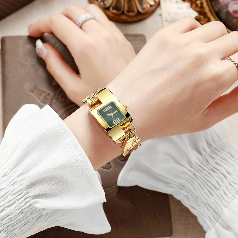 Women Square Quartz Watch Fash - Luxury Watch For Girls 评论和价格