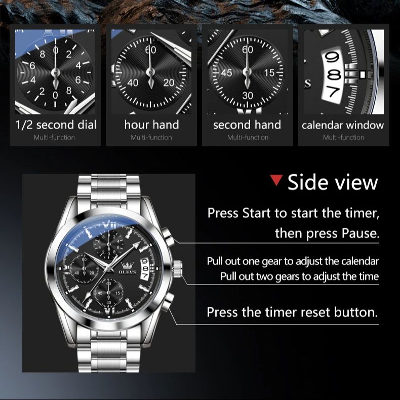 OLEVS 2987 Original Men Watch  - Luxury Watch Affordable 评论和价格
