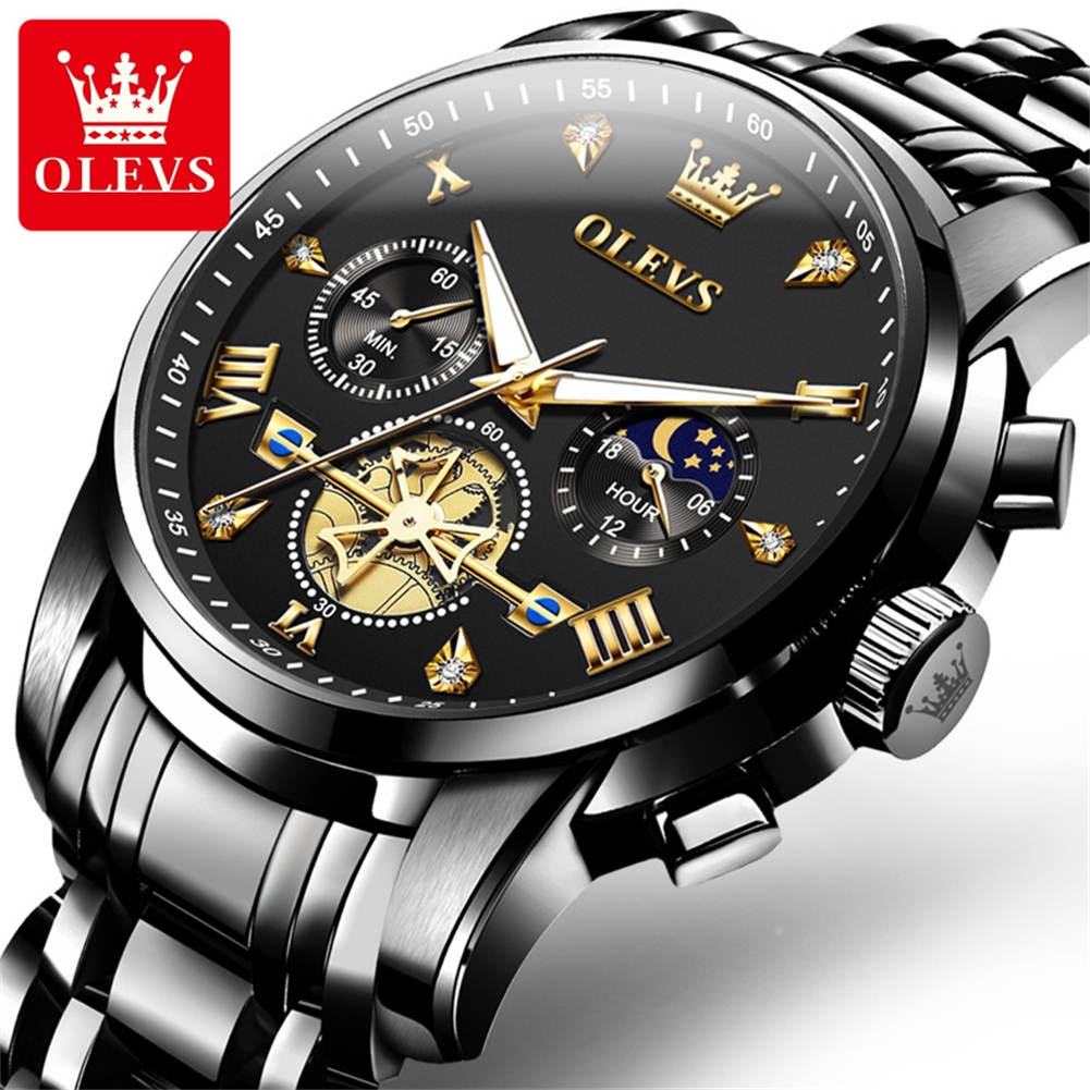 OLEVS Brand New Luxury Chronog - Luxury Watch Affordable 评论和价格