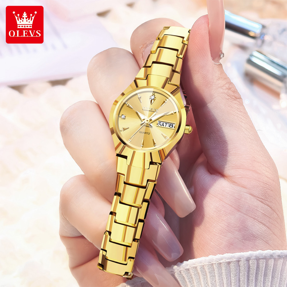 OLEVS Ladies Watch 8697 Luxury - Luxury Watch With Bracelet 评论和价格