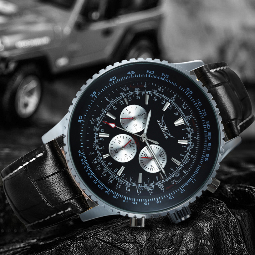 JARAGAR Pilot Automatic Watch  - Automatic Pilot Watch 评论和价格