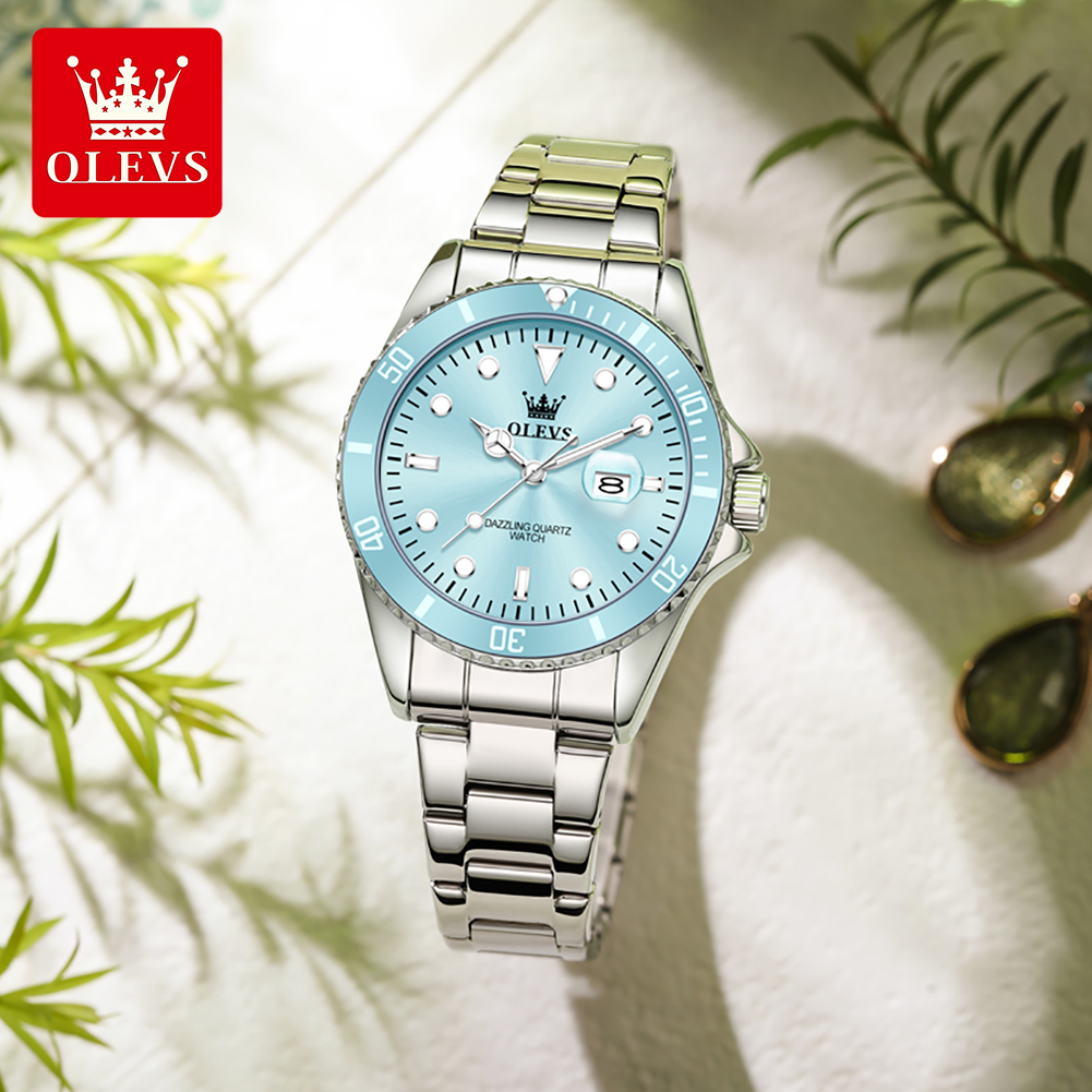 OLEVS Luxury Stainless Steel W - Luxury Watch For Girls 评论和价格