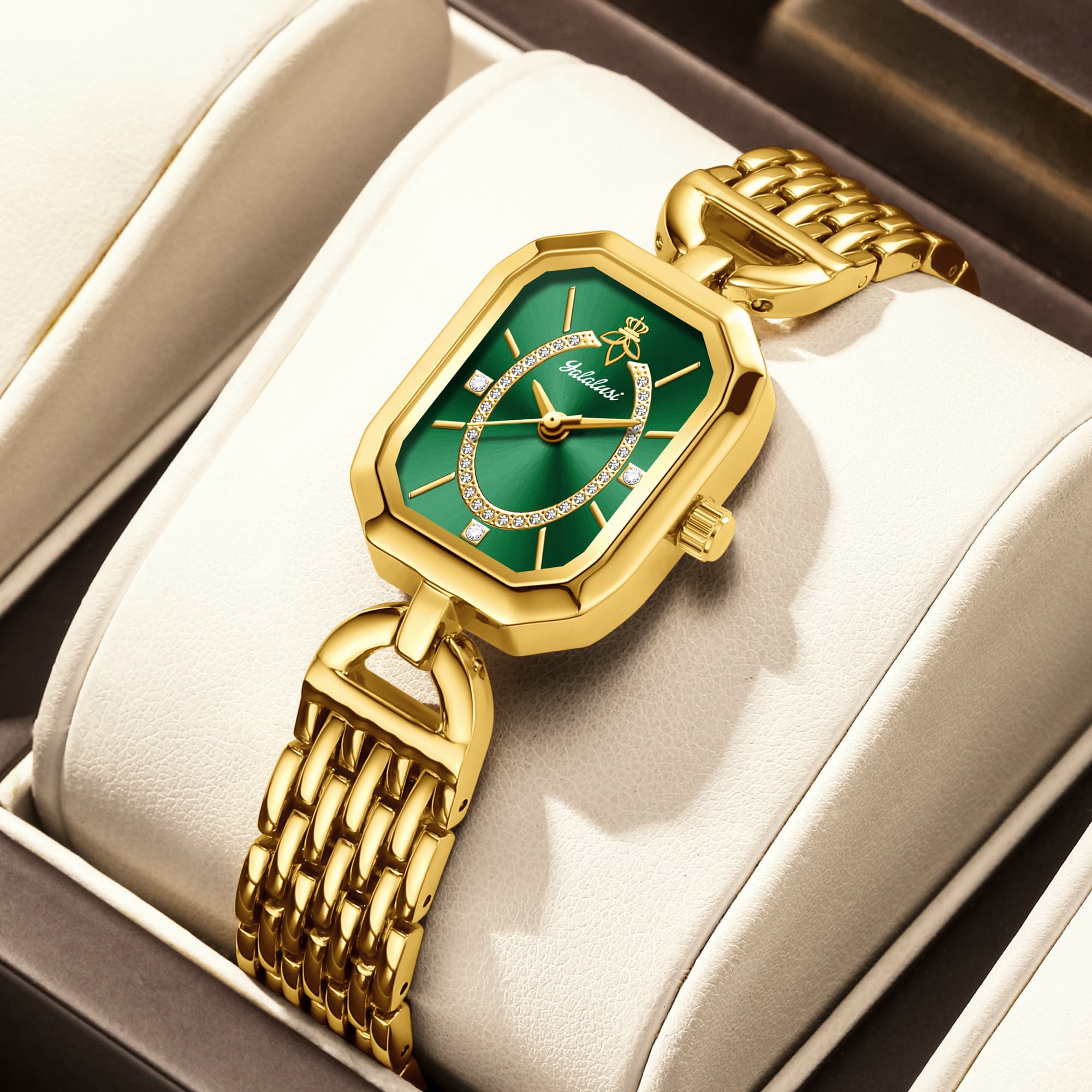 YaLaLuSi Retro Square-Faced, A - Luxury Watch Affordable 评论和价格