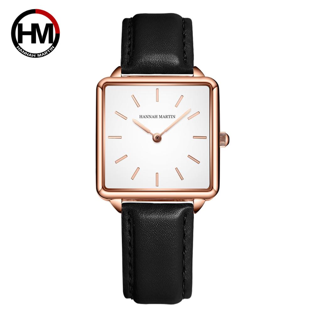 Genuine Leather Strap Japan Qu - Luxury Watch Japanese 评论和价格