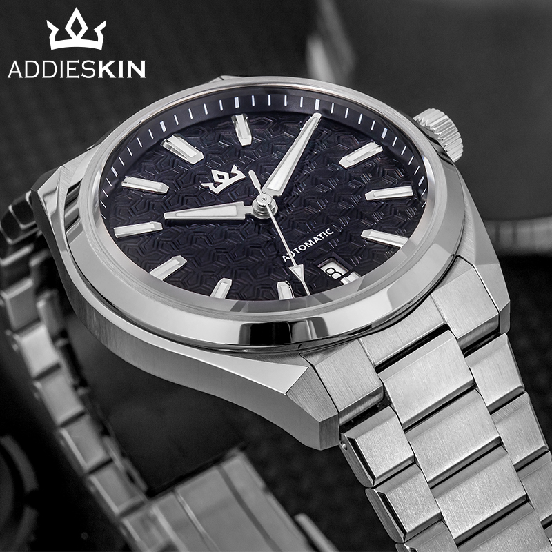 ADDIESKIN K014 Black Men's Aut - Luxury Watch Second Hand 评论和价格