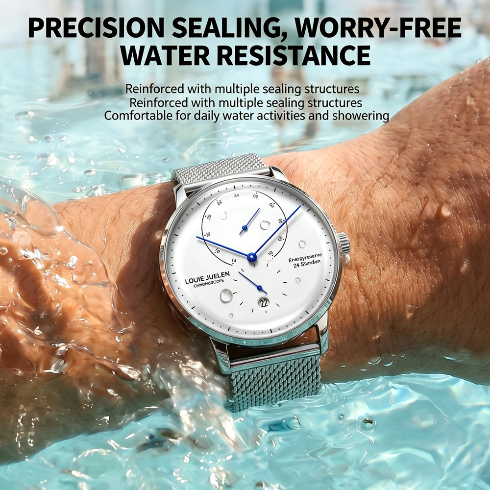 LOUIEJUELEN New Men's Quartz W - Luxury Watch On Sale 评论和价格