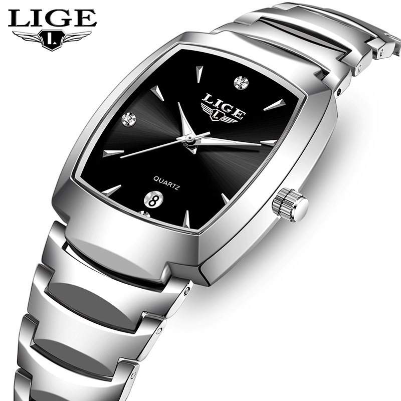 LIGE Watch women Business Luxu - Luxury Watch With Bracelet 评论和价格