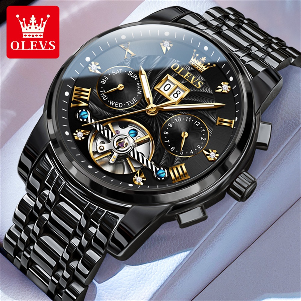 OLEVS Classic Men's Watches To - Automatic Pilot Watch 评论和价格