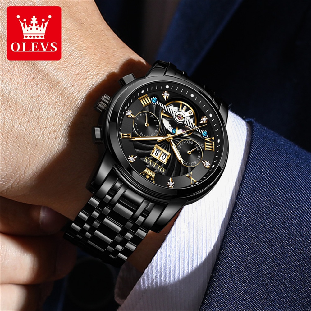 OLEVS Classic Men's Watches To - Automatic Pilot Watch 评论和价格