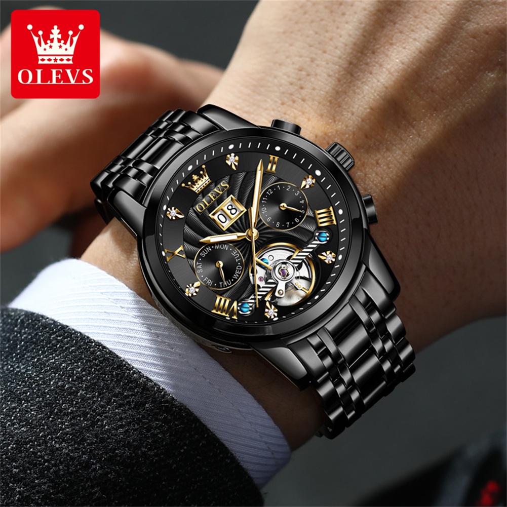 OLEVS Classic Men's Watches To - Automatic Pilot Watch 评论和价格