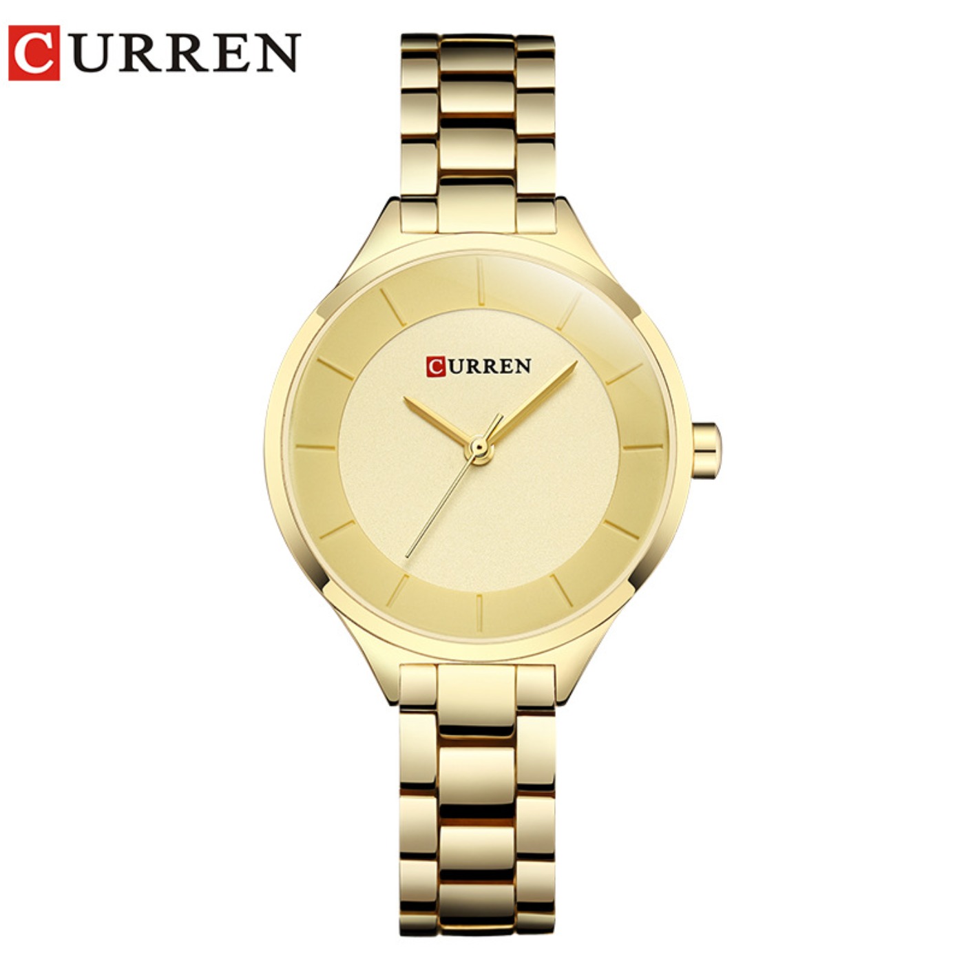 CURREN New Simple Women Bracel - Luxury Watch With Bracelet 评论和价格
