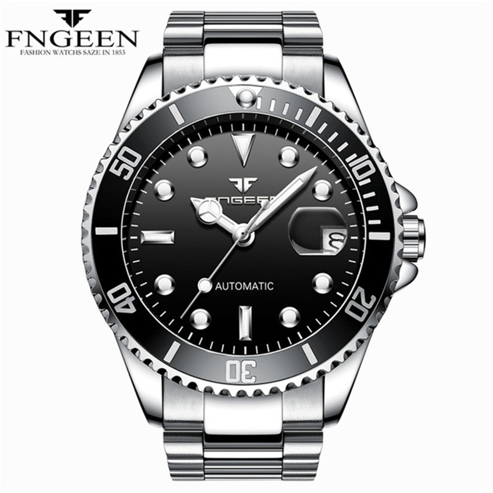 FNGEEN 9001 Luxury Brand Men W - Automatic Pilot Watch 评论和价格