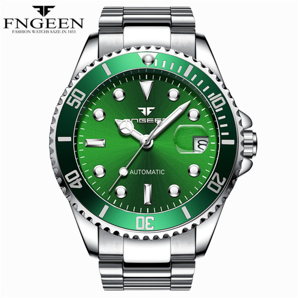FNGEEN 9001 Luxury Brand Men W - Automatic Pilot Watch 评论和价格