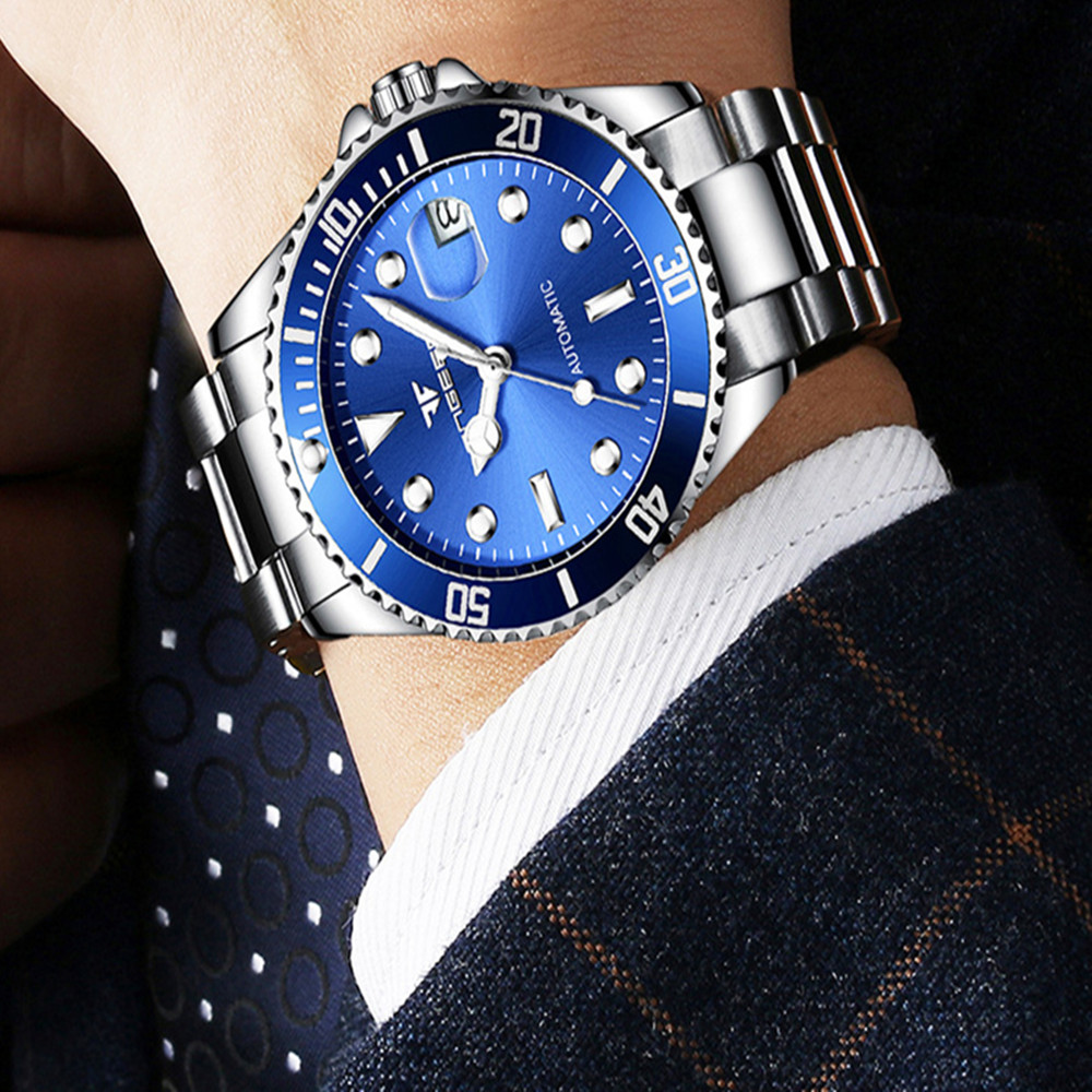 FNGEEN 9001 Luxury Brand Men W - Automatic Pilot Watch 评论和价格
