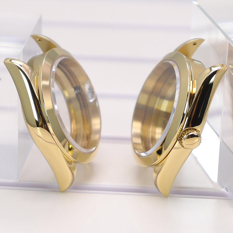 36mm 40mm Gold Luxury Men Watc - Exhibition Caseback 评论和价格