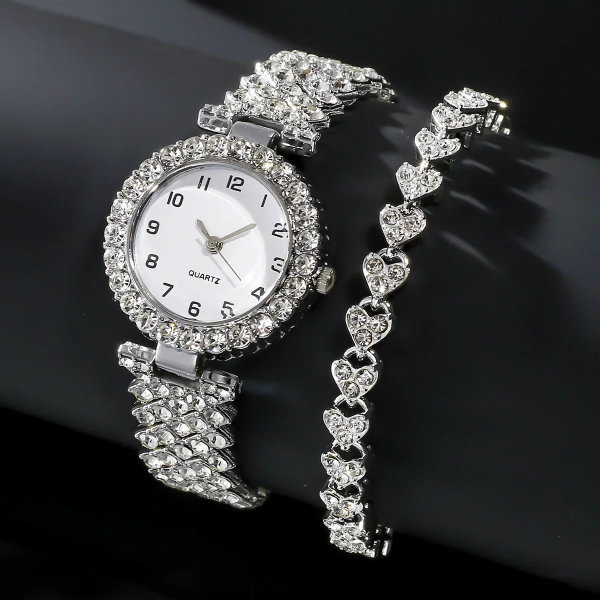 1pcs/2pcs Luxury Fashion Women - Luxury Watch For Girls 评论和价格