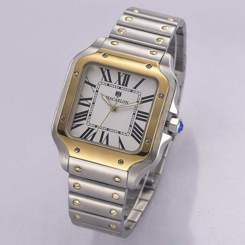 Classic Luxury 38mm Square Men - Luxury Watch From China 评论和价格