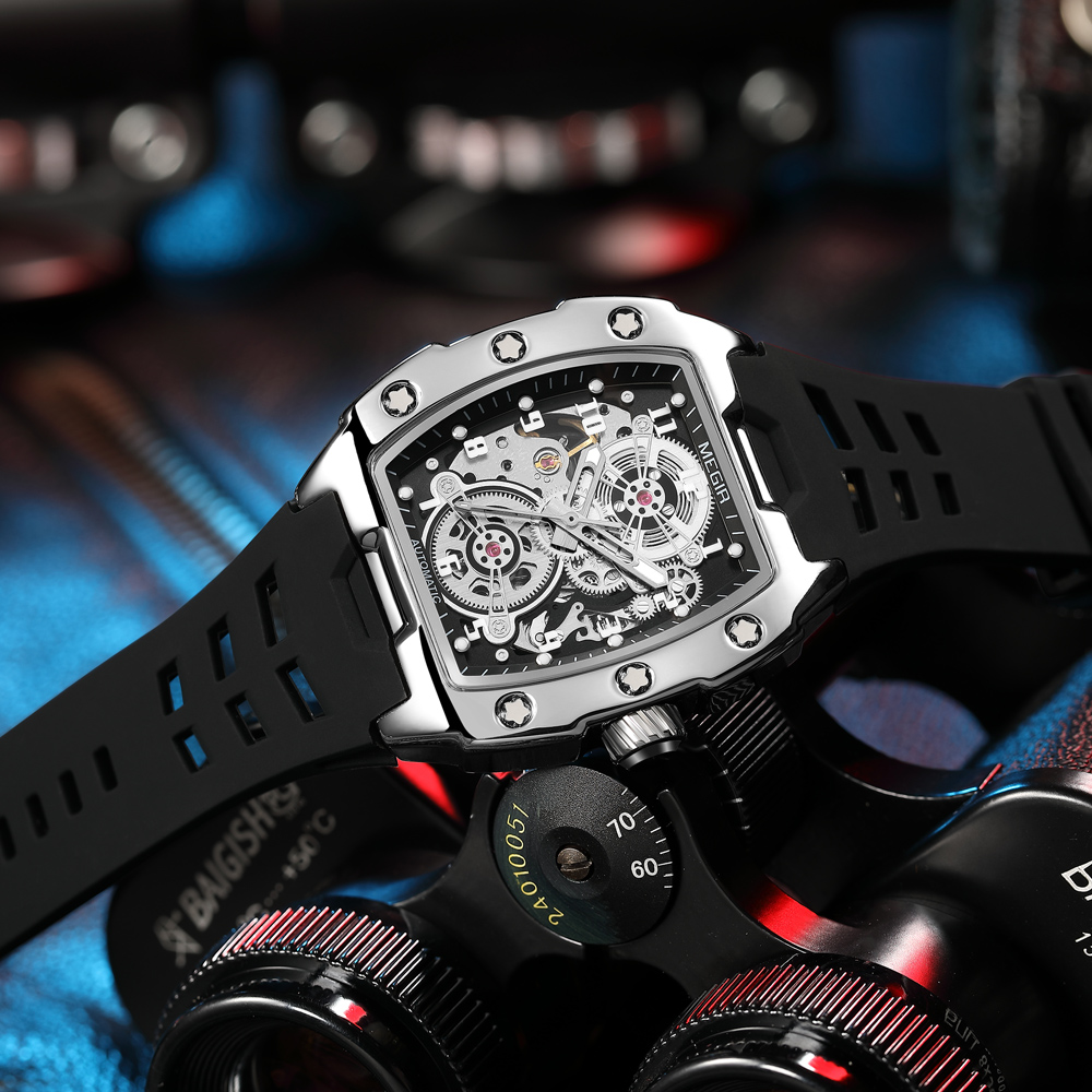 MEGIR Fashion Sport Alloy Case - Automatic Pilot Watch 评论和价格