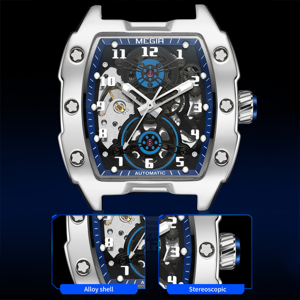 MEGIR Fashion Sport Alloy Case - Automatic Pilot Watch 评论和价格