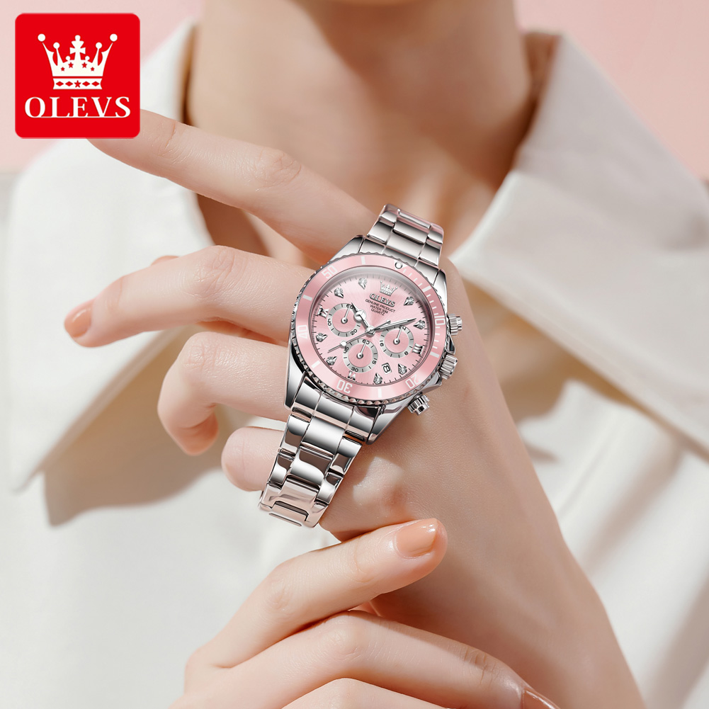 OLEVS Women Watch 5632 Elegant - Luxury Watch With Bracelet 评论和价格