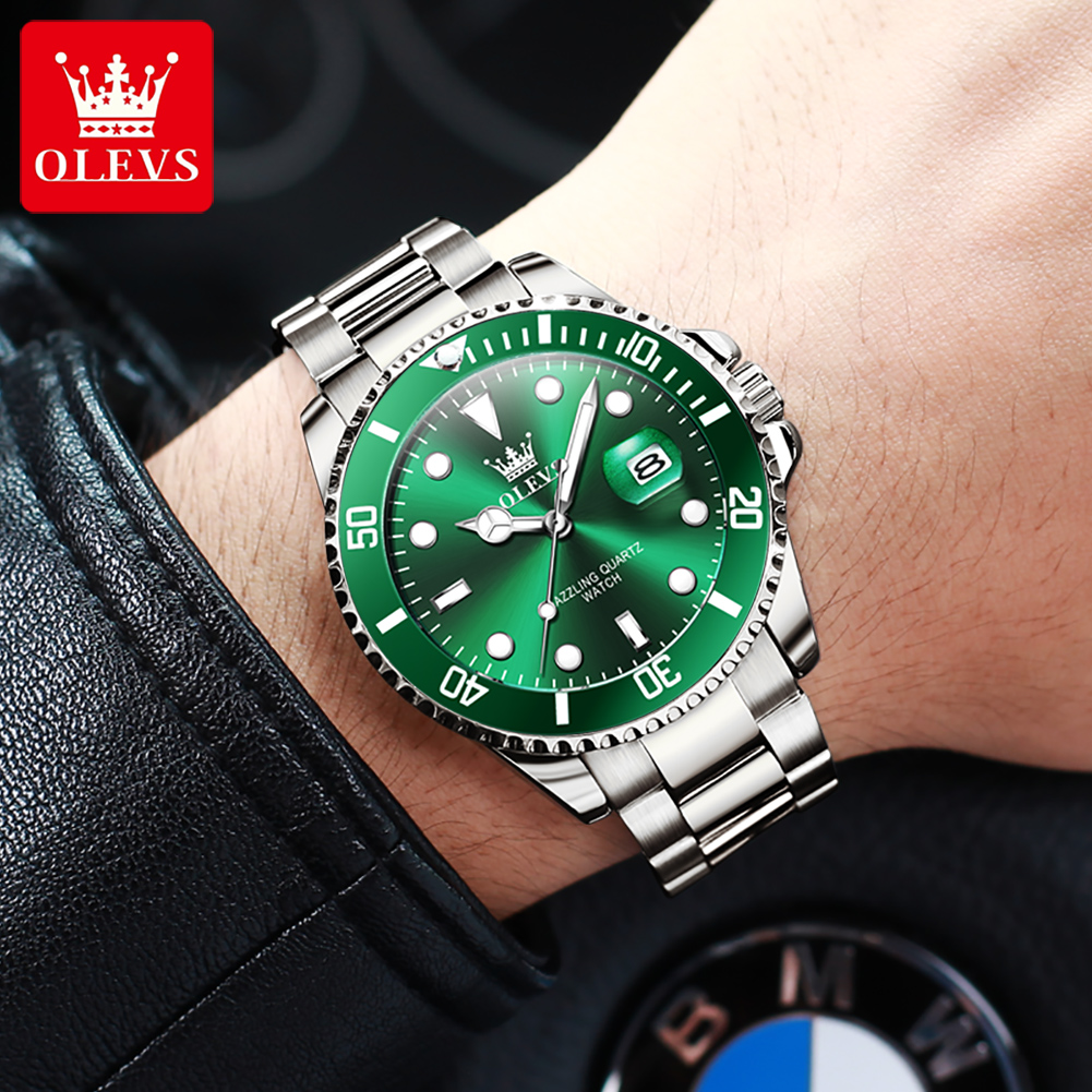 OLEVS Men's Watches 5885G Top  - Luxury Watch Affordable 评论和价格