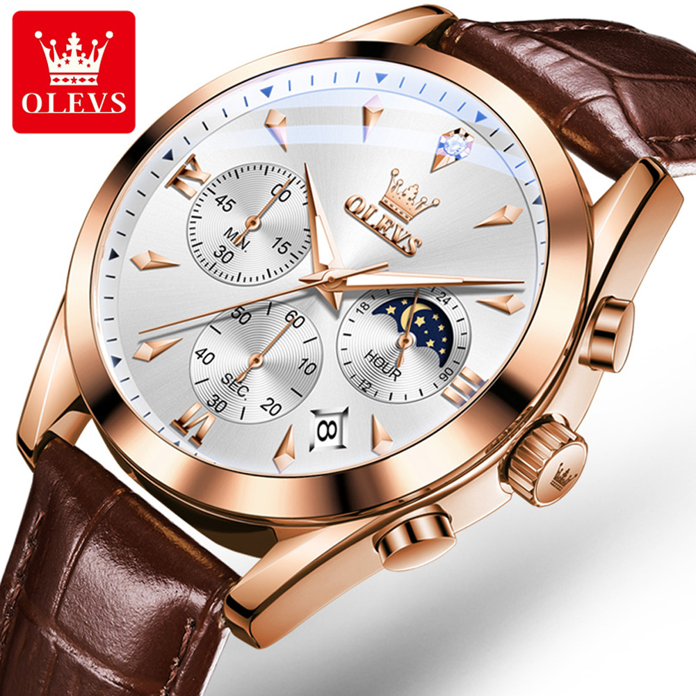 OLEVS Brand New Fashion Quartz - Luxury Watch Affordable 评论和价格