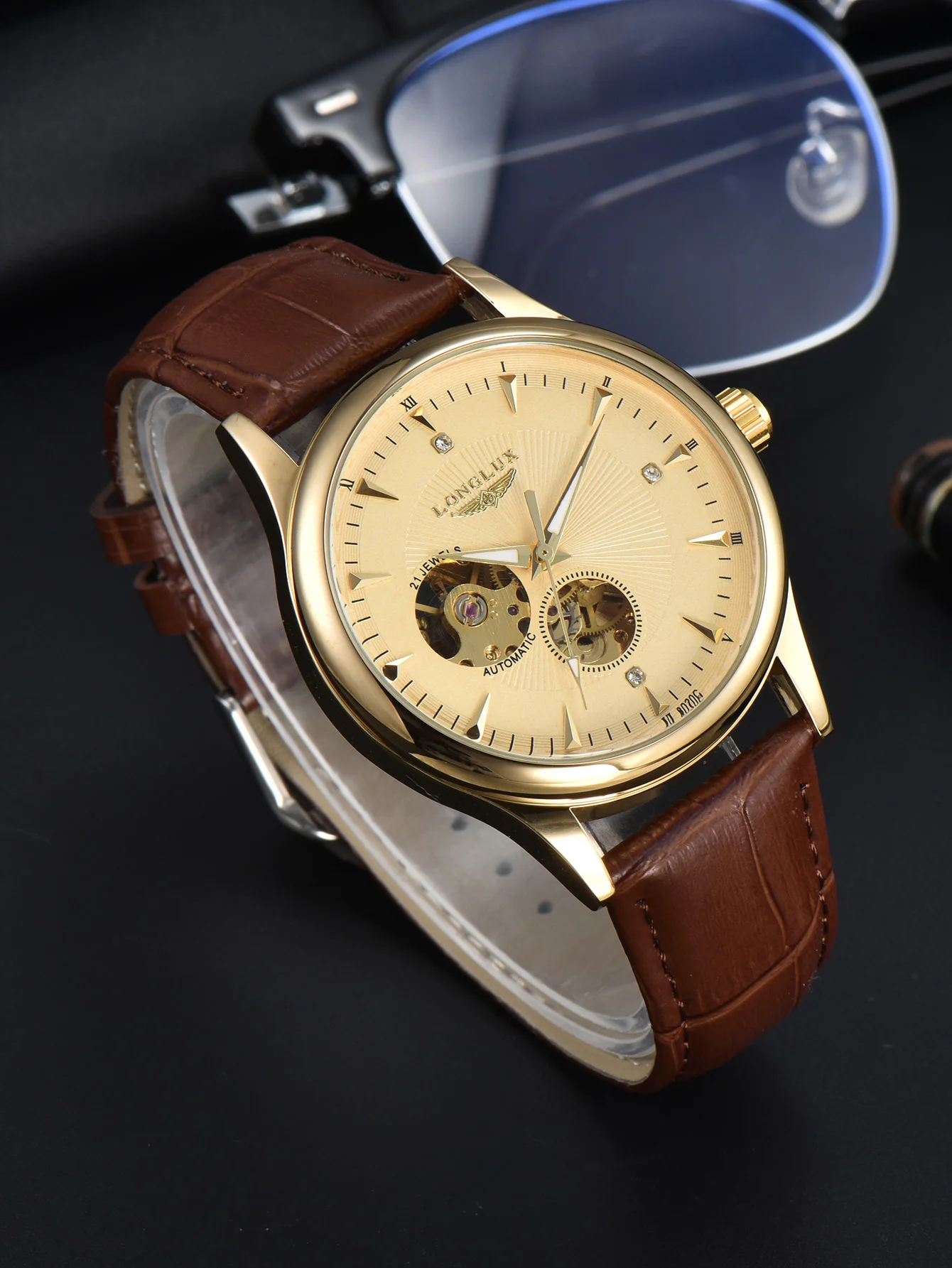 LONGLUX Automatic Watch Elegan - Luxury Watch On Sale 评论和价格