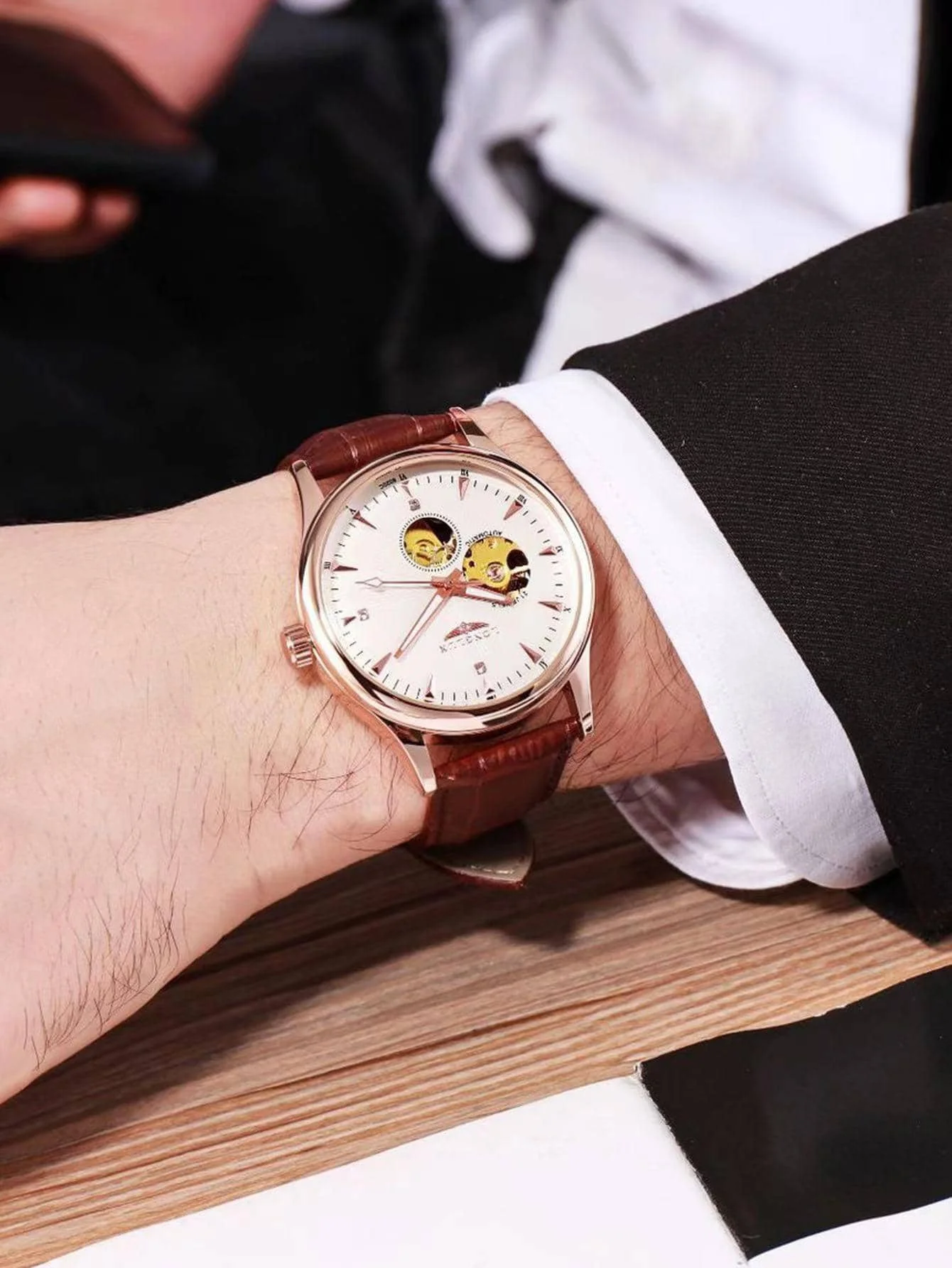 LONGLUX Automatic Watch Elegan - Luxury Watch On Sale 评论和价格