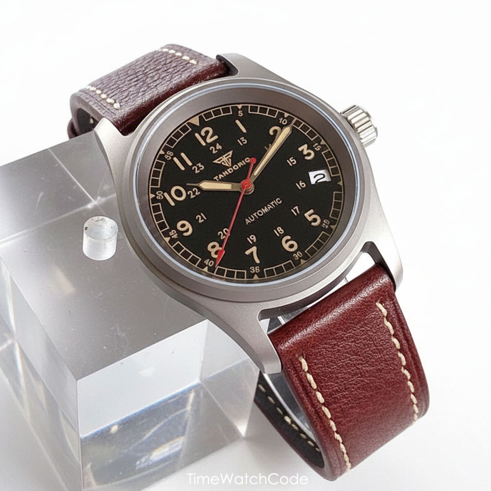 Customized Watch Titanium NH35 - Automatic Pilot Watch 评论和价格