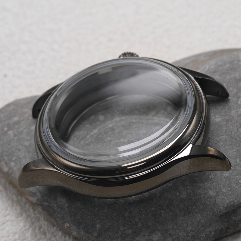 Gun Grey Classical NH35 Watch  - Exhibition Caseback 评论和价格